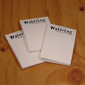 WaterLog Cache Pad weatherproof geocache logbooks