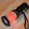 Dynamo USB Lantern/Flashlight - red