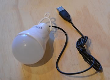 USB LED Pendant Lamp : 400lm