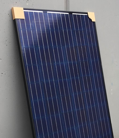 Black 260W solar panel