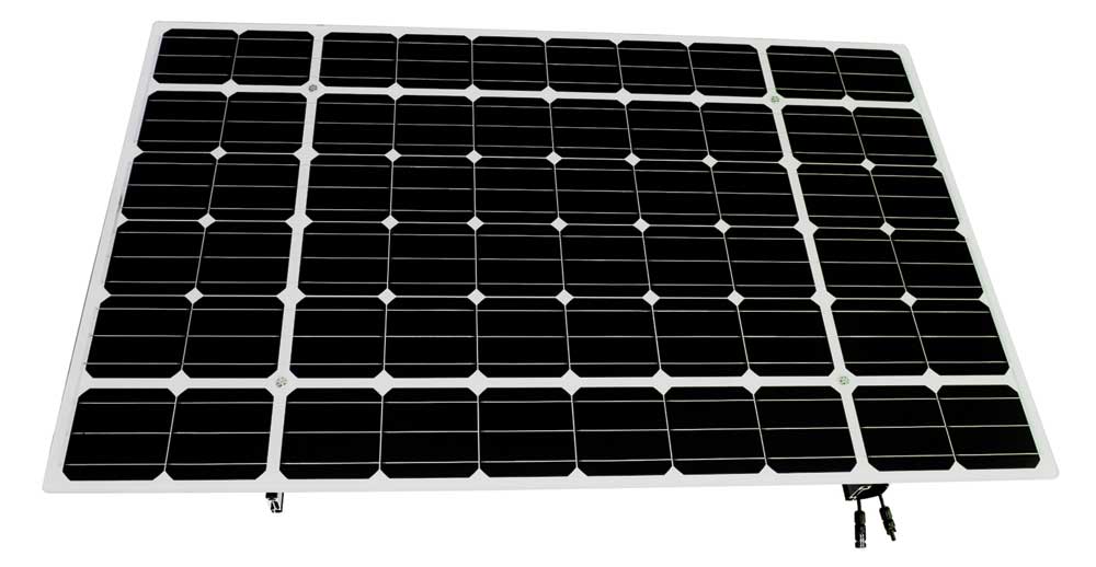 lumos LSX frameless solar module