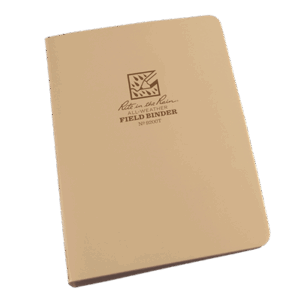 rite in the rain 9200t binder tan