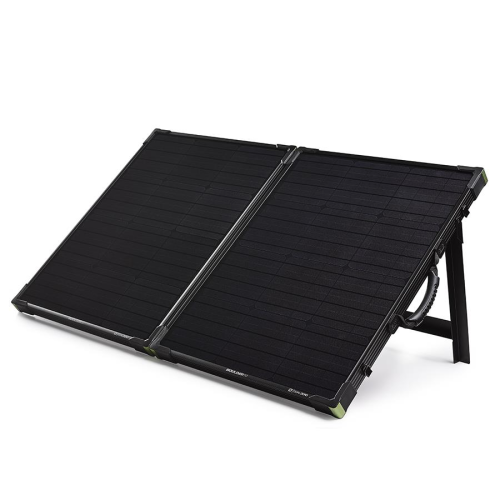 goal zero boulder 100 briefcase folding solar 32408