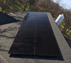 Solaria solar module Installation