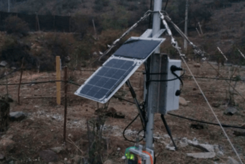 solar powered field research station