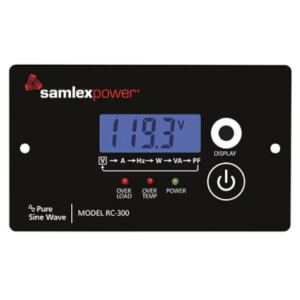 samlex RC-300 pst series inverter remote