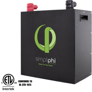Phi 3.8kWh LFP battery by SimpliPhi