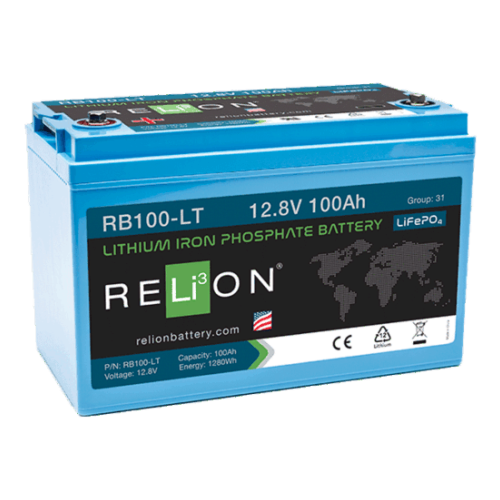relion rb100-lt low-temperature lithium battery