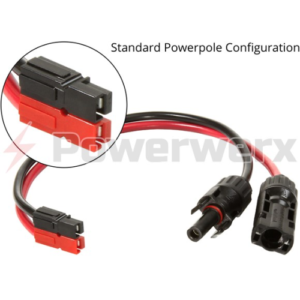 solar mc4 to anderson powerpole cable