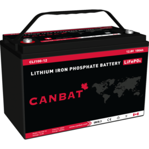canbat CLI100-12 12v 100ah lithium lfp battery