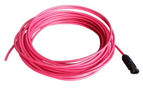 mc4 pv wire 10awg home run red