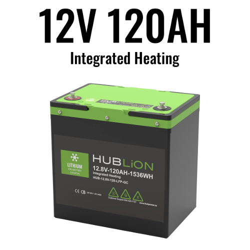 HUB-12.8V-120-LFP-GC lithium battery