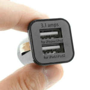Dual 12v USB adaptor plug
