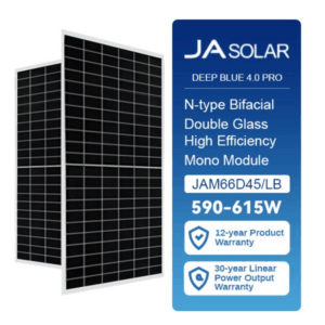 JA Solar 620W bifacial solar module