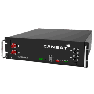 CLI100-48LT : 48V, 100Ah Cold Weather Lithium Rackmount Battery by CanBat