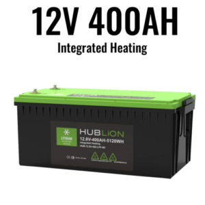HUB-12.8V-400-LFP-8D 5kwh battery